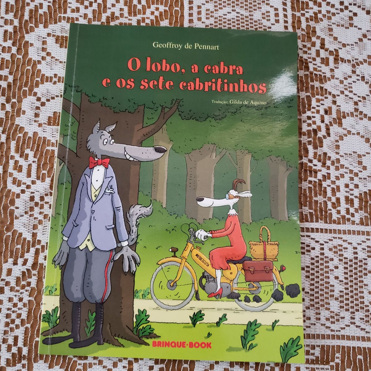 O Lobo, A Cabra E Os Sete Cabritinhos | Livro Editora Brinque Book ...