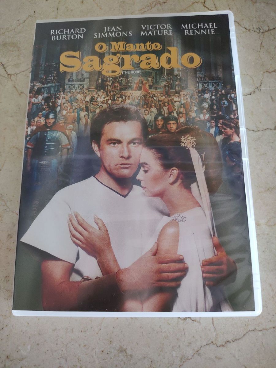 O Manto Sagrado Dvd Filme e S rie Dvd V deo Nunca Usado