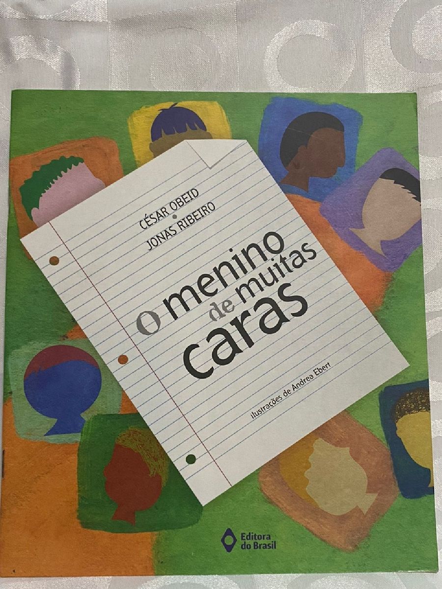 O Menino de Muitas Caras - Cesar Obeid e Jonas Ribeiro | Item Infantil ...