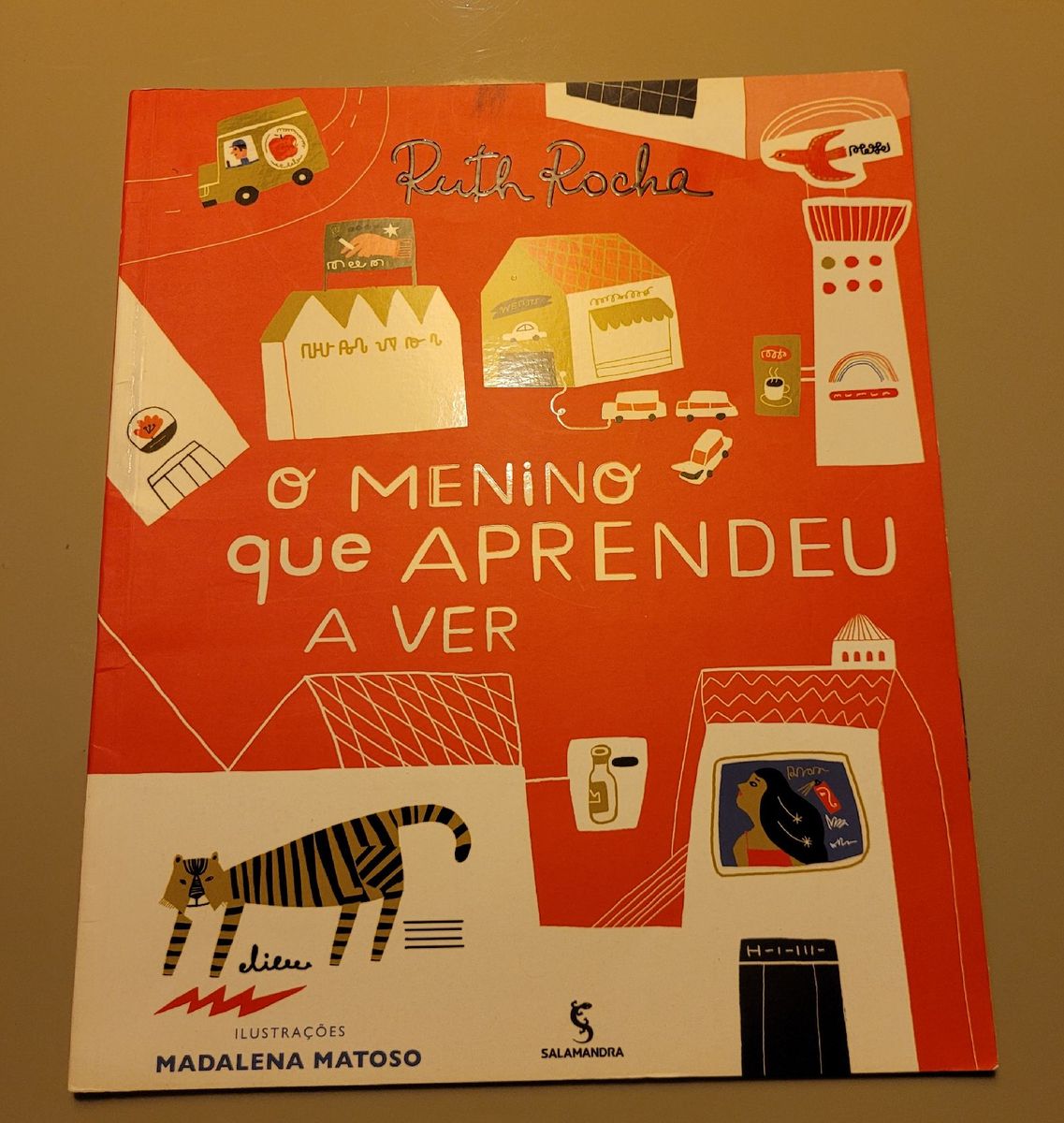 O menino que aprendeu a ver livro editora salamandra usado 76701493