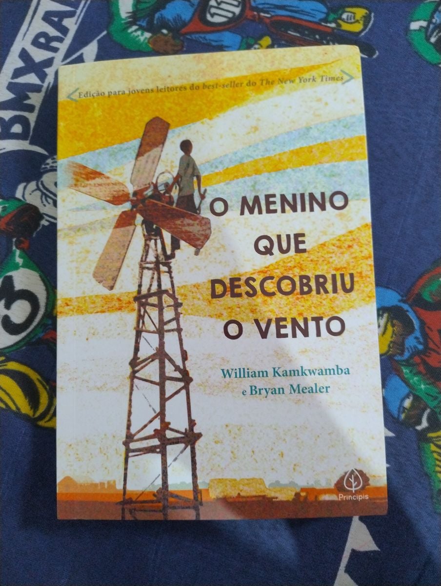 O Menino Que Descobriu O Vento | Livro Principis Usado 102954843 | enjoei