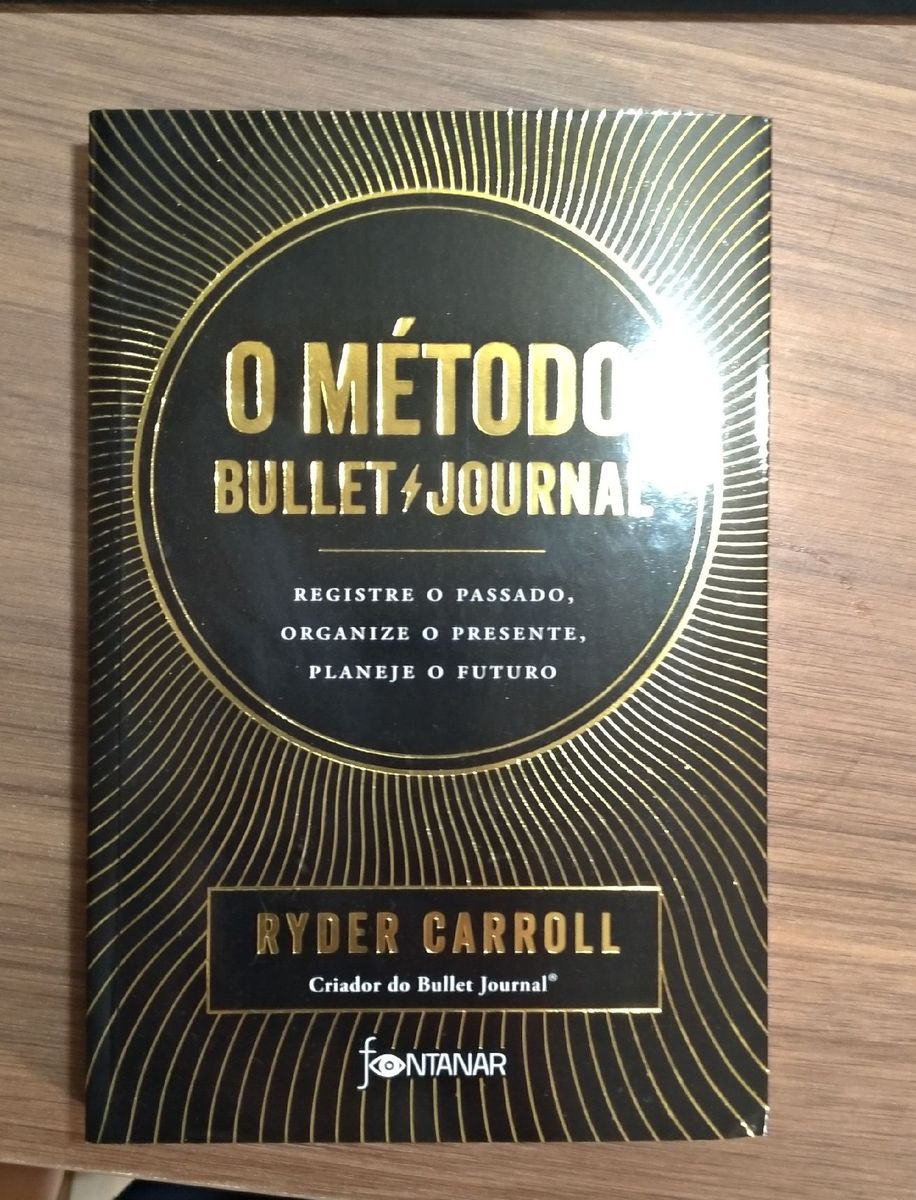 O Método Bullet Journal De Ryder Carroll1 | Livro Fontanar Nunca Usado ...