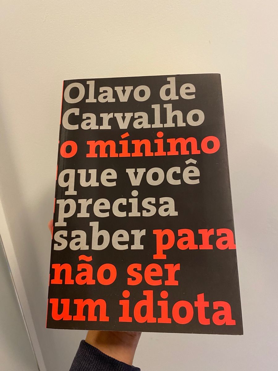 O Mínimo Que Você Precisa Saber   Olavo De Carvalho | Livro Editora