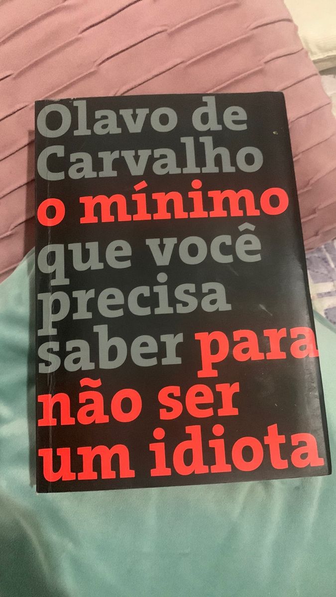 O Mínimo Que Você Precisa Saber Para Não Ser Um Idiota Livro Record Nunca Usado 84240640 Enjoei 9219