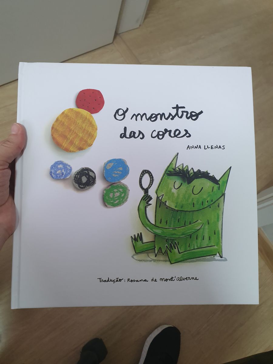 O Monstro Das Cores Anna Llenas Item Infantil Usado Enjoei