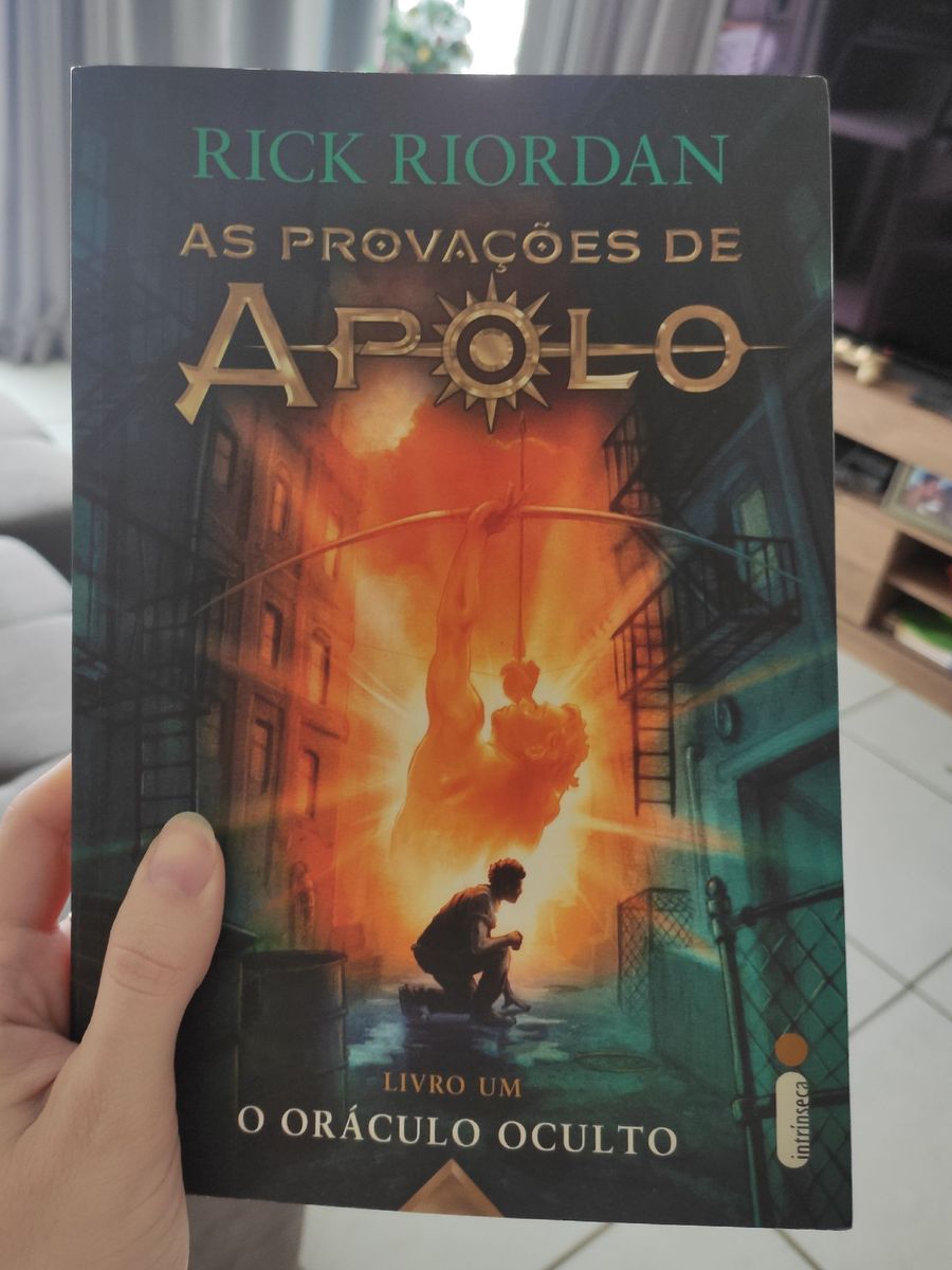 O Oráculo Oculto As Provações De Apolo Rick Riordan Livro