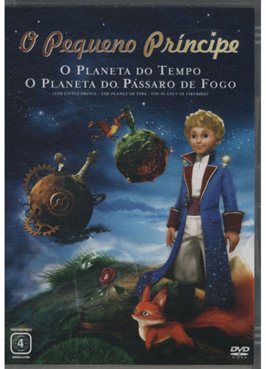 O PEQUENO PRÍNCIPE - O PLANETA DO TEMPO / O PLANETA DO PASSÁRO DE FOGO - -  - DVD