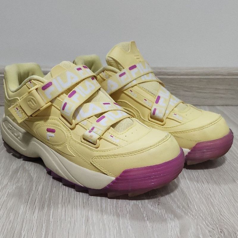 Fila amarelo best sale