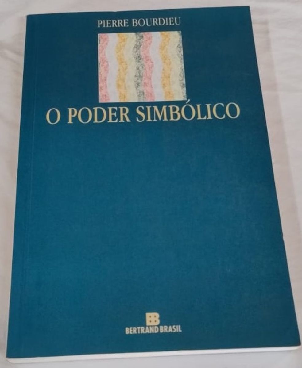 O Poder Simbolico de Pierre Bourdieu | Livro Bertrand Brasil Usado ...