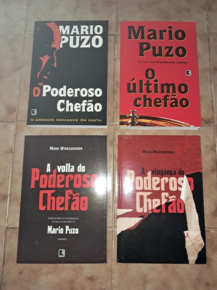 O Poderoso Chefão (coleção Box) 4 Livros | Livro Editora Record Usado ...