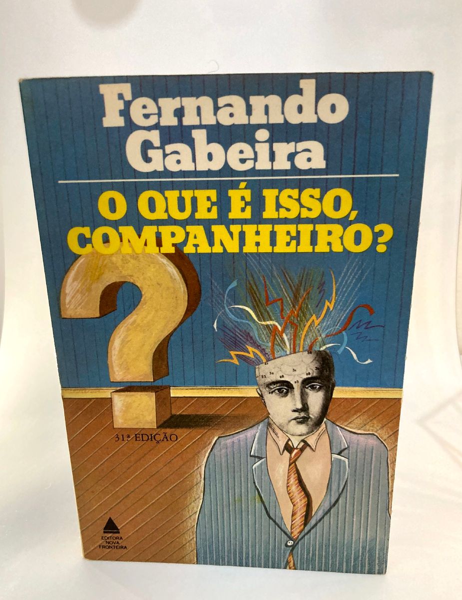 O Que É Isso Companheiro? Fernando Gabeira Livro Usado 66735098 enjoei