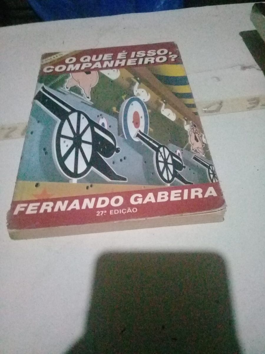 O Que É Isso Companheiro? Fernando Gabeira Livro Livro Usado 66944627 enjoei