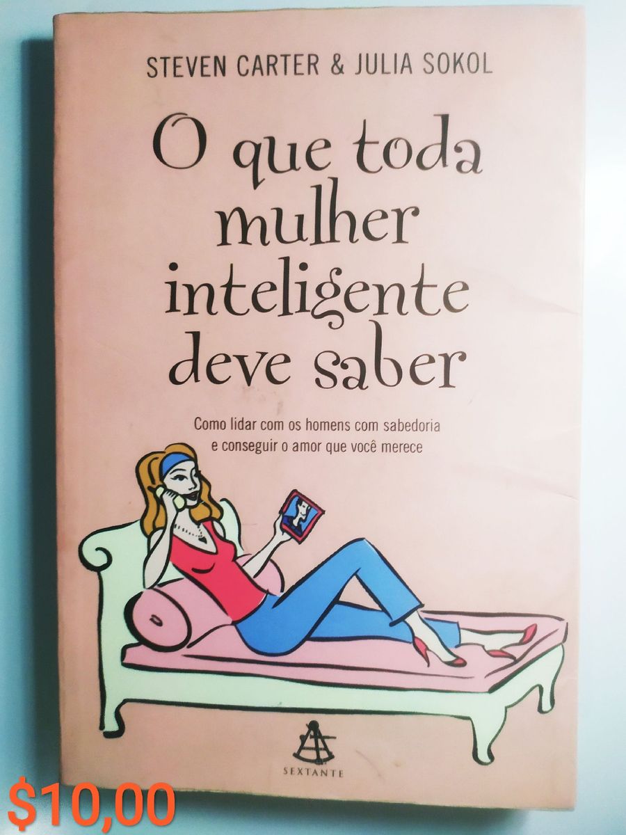 O Que Toda Mulher Inteligente Deve Saber Livro Usado 46406503 Enjoei 