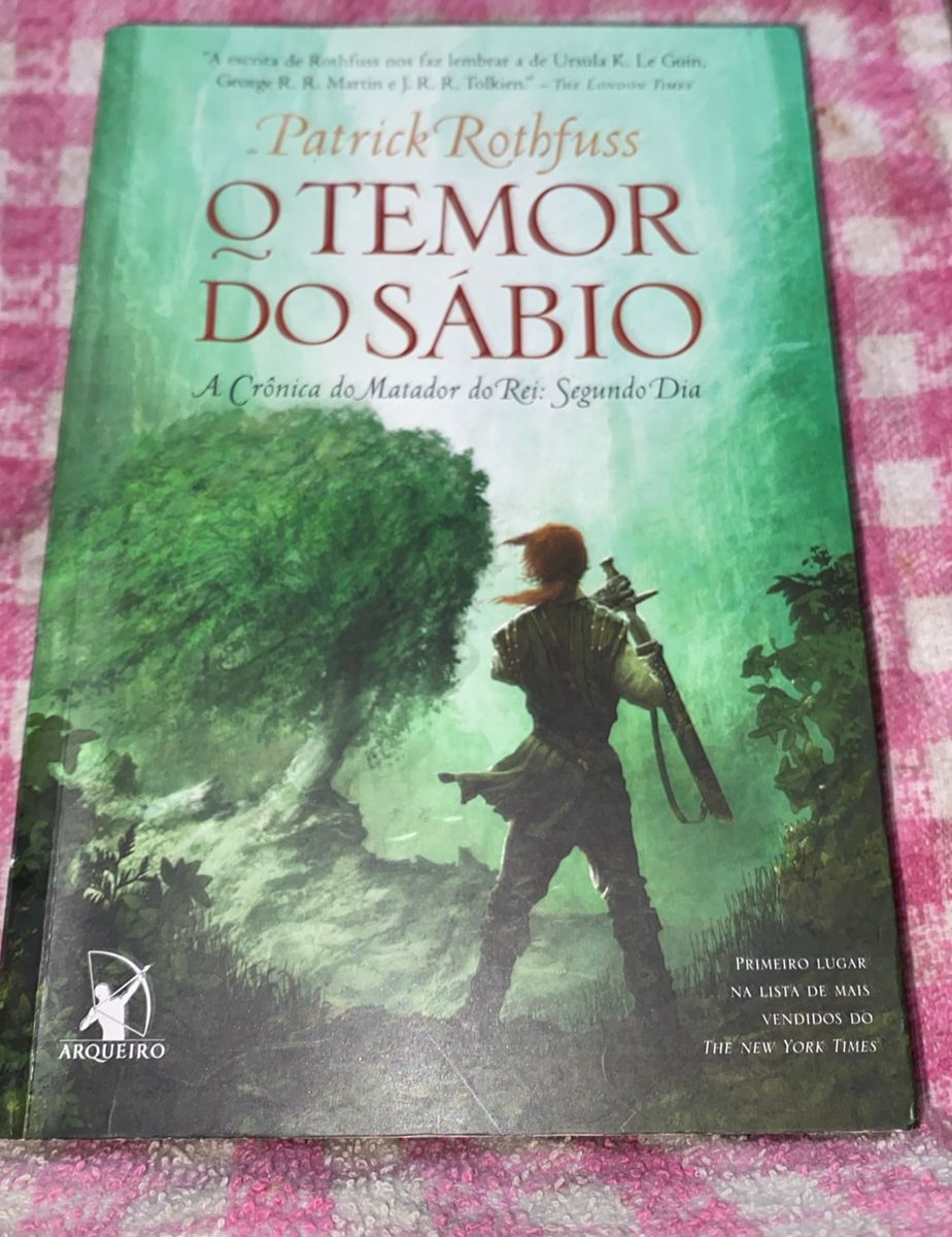 O Temor do Sábio (a Crônica do Matador do Rei Livro 2) {como Novo ...