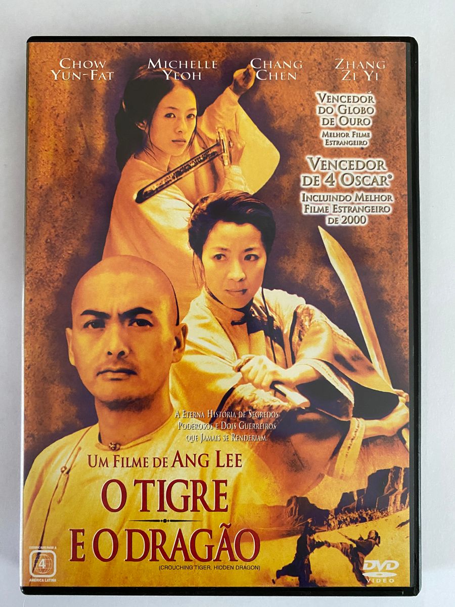 O Tigre e O Dragão Ang Lee - Dvd | Filme e Série Dvd Usado 61109720 ...