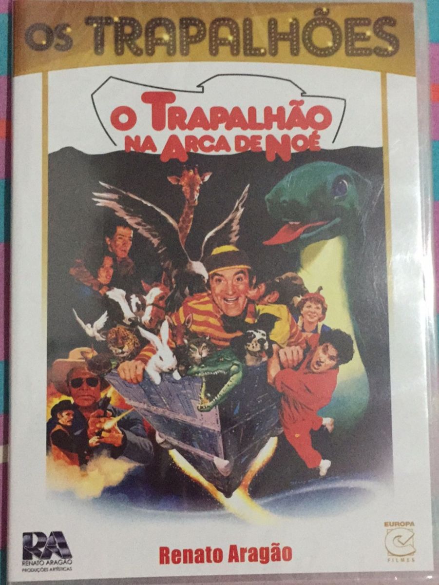 O Trapalhão Na Arca de Noé Filme e Série Europa Filmes Nunca Usado