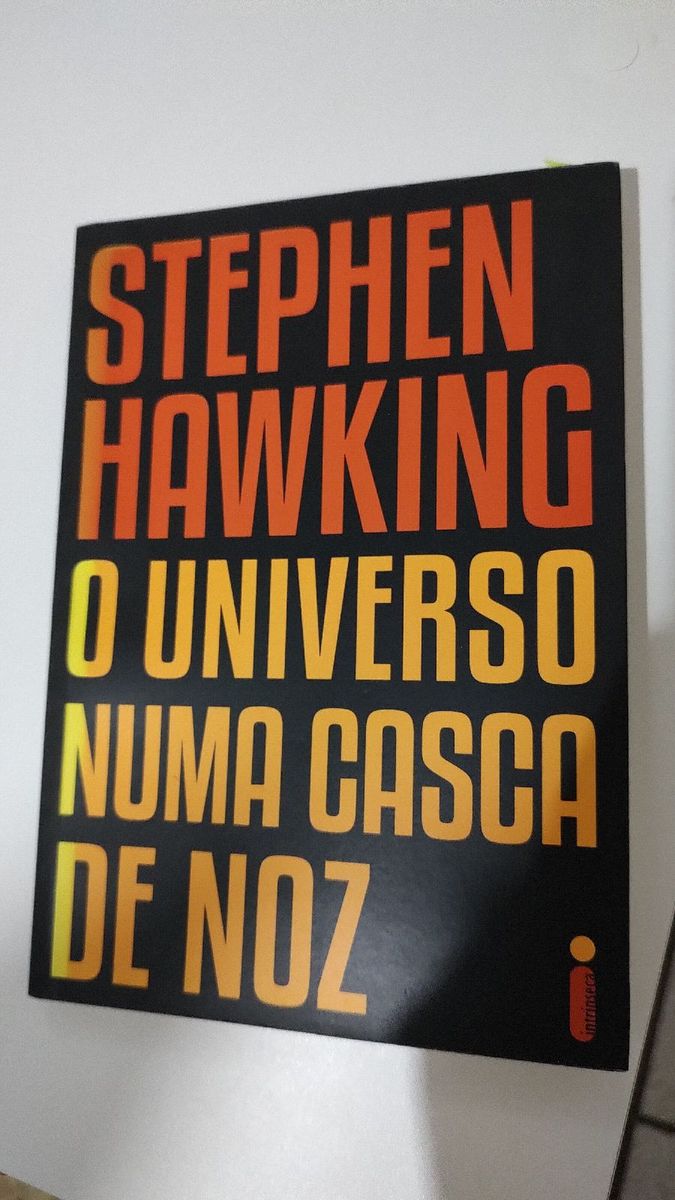 O Universo em Uma Casca de Noz Stephen Hawking Marca Texto) Livro Intrínseca Usado