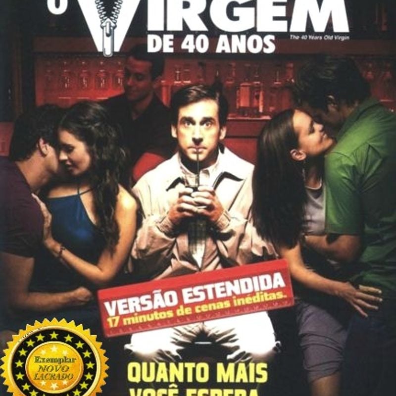 O Virgem de 40 Anos - Dvd Comedia Original Novo Lacrado Dublado
