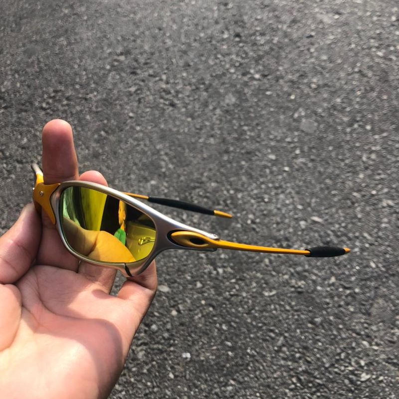 Oculos Oakley Julliet 24k Xmetal Dourada Mandrake
