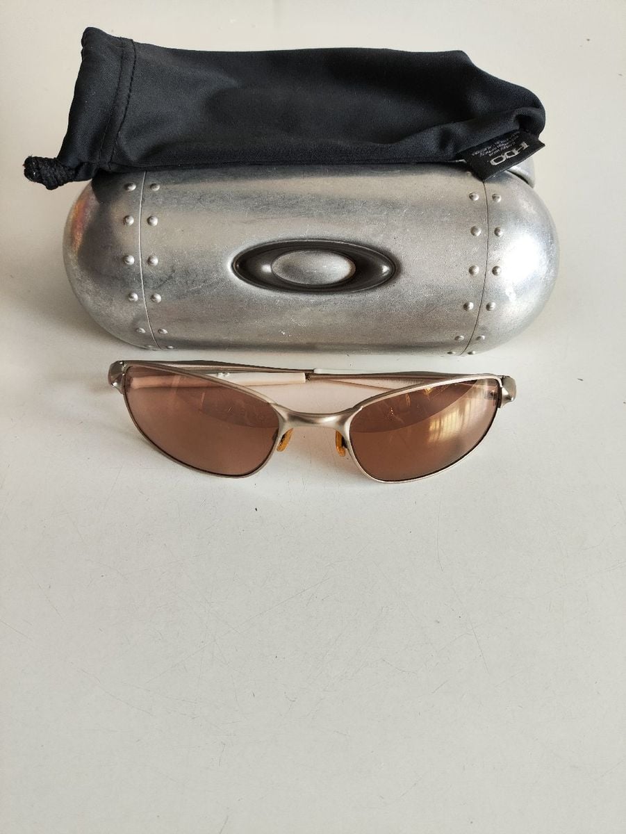 は*え様 廃盤 Oakley Big square wire ヴィンテージ サン Oakley Big Square Wire | Óculos Masculino Oakley Usado 98219061