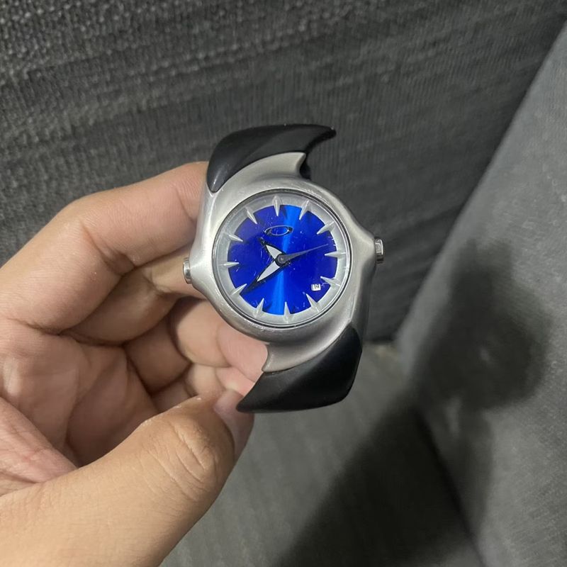 Oakley Crush 2.0 Honed / Blue Chrome | Oakley Usado 93010621 | enjoei