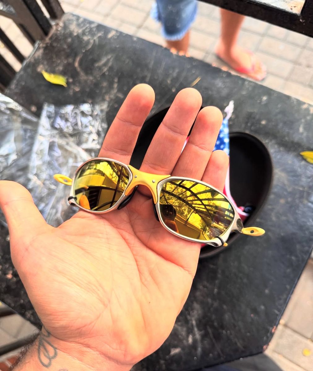 M*y様 OAKLEY X-L ダブルエックス 24Kイリジウム Oakley Double X 24k Premium Lentes 24k Iridium Original Numerada