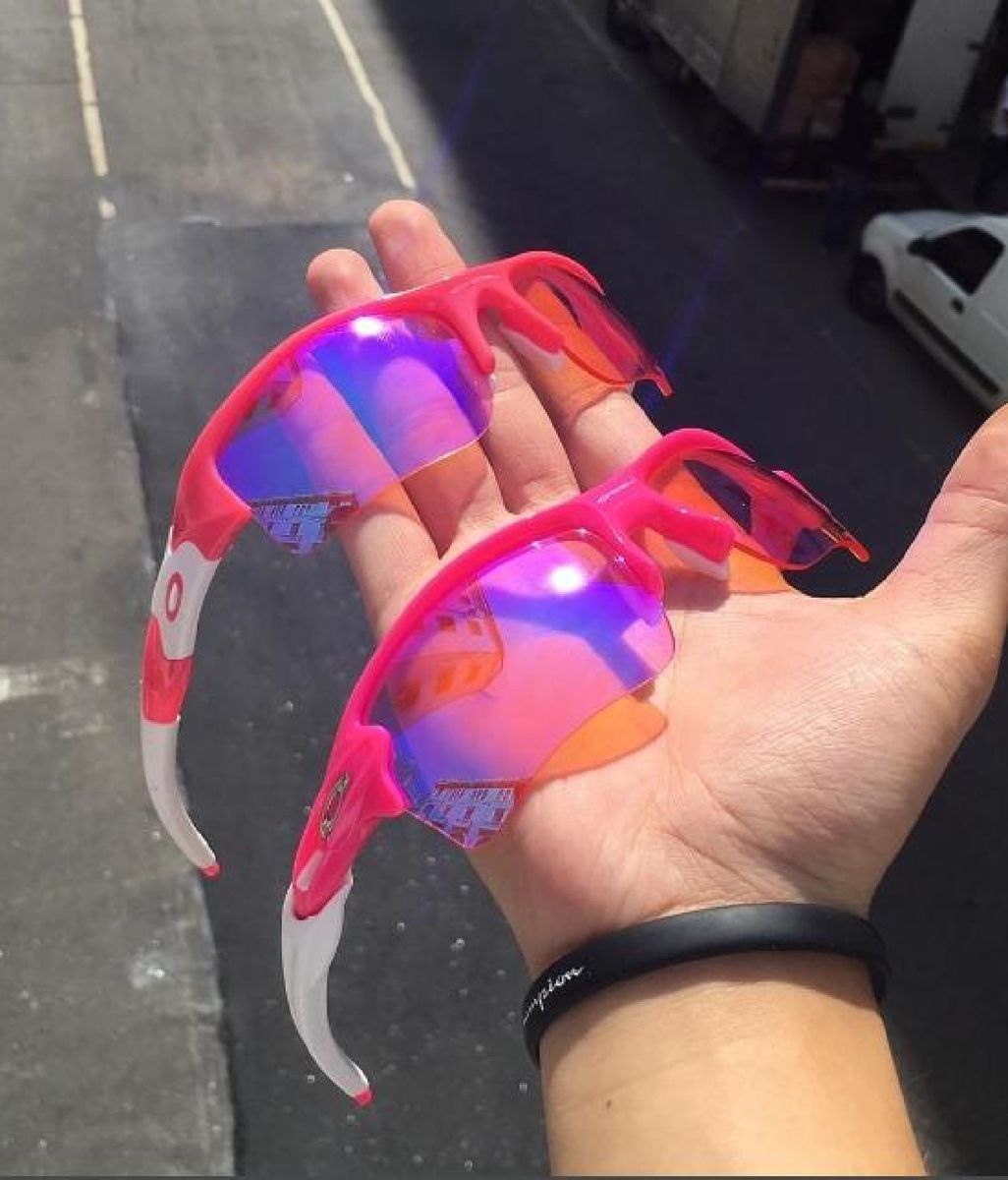 flak oakley feminino rosa