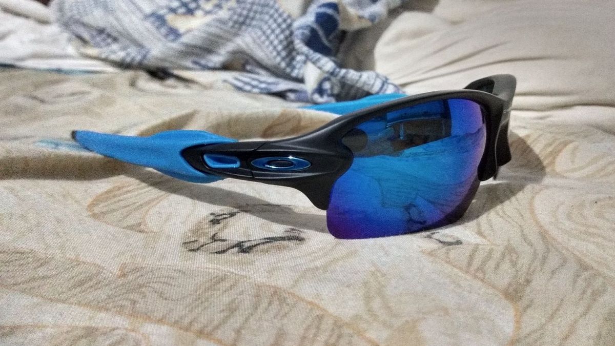 oakley flak azul