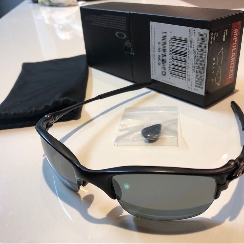 小物 OAKLEY HALF X X-L Carbon Oakley Half X | Óculos Masculino Oakley Usado 42644808 | enjoei