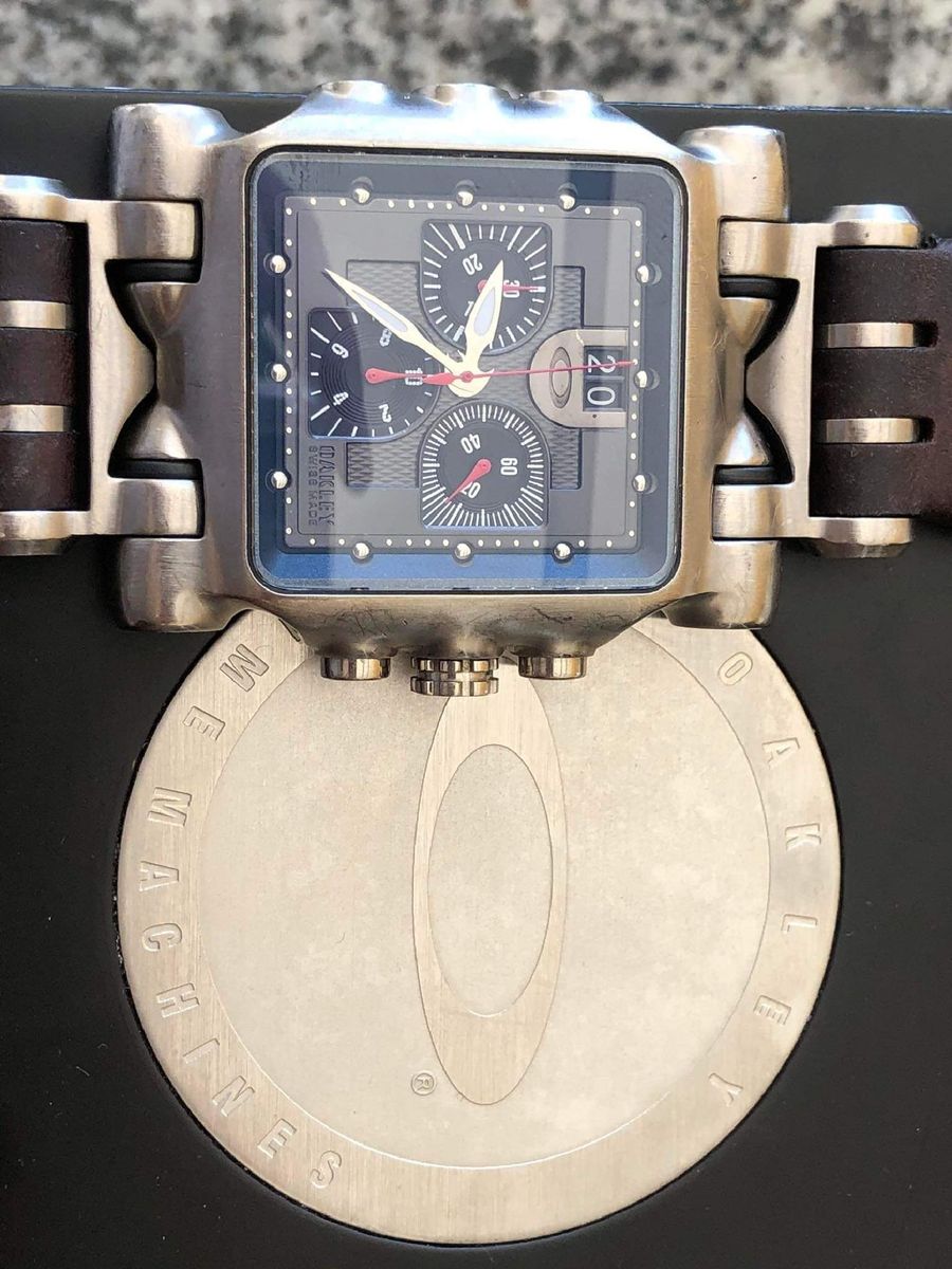 時計 OAKLEY minute machine Relógio Oakley Minute Machine - Azul – OutletR8