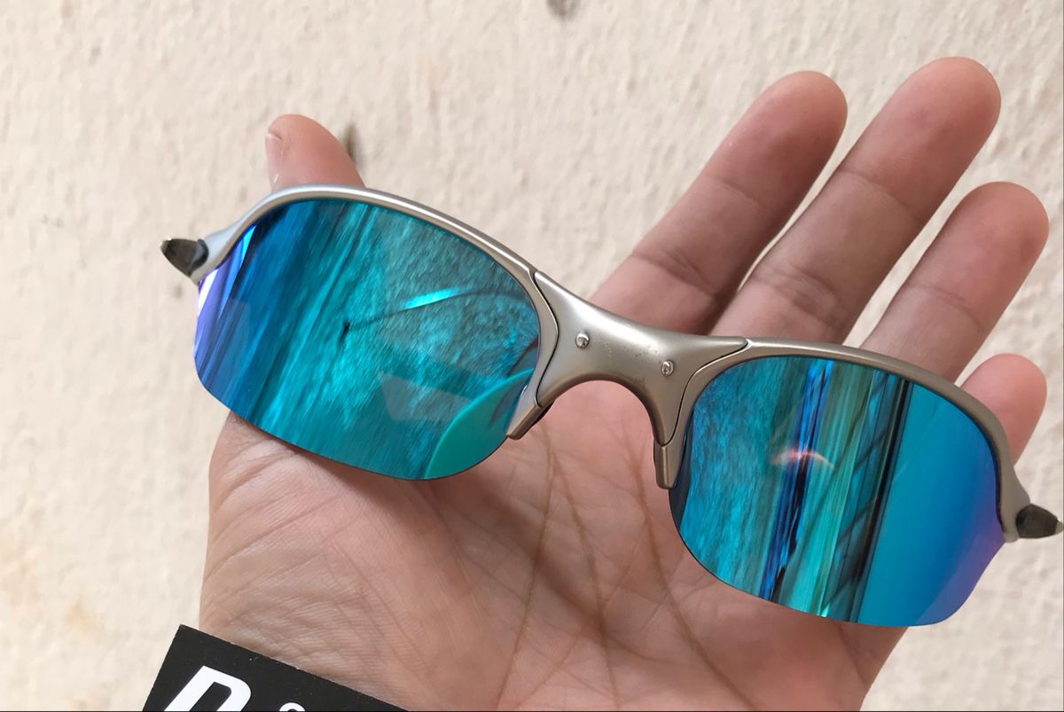 OAKLEY「ROMEO2」ロメオ2鏡面ポリッシュド/バイオレット カスタム品 ...