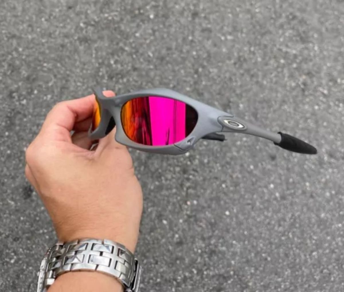 Oculos de Sol Oakley Juliet Double-x Metal 100% Polarizado Rosa Espelhado |  Óculos Feminino Oakley Nunca Usado 41359800 | enjoei