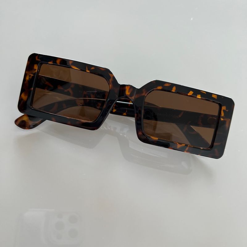 Óculos de Sol Shein Animal Print - Acessórios Femininos | Óculos Feminino  Shein Nunca Usado 80131145 | enjoei