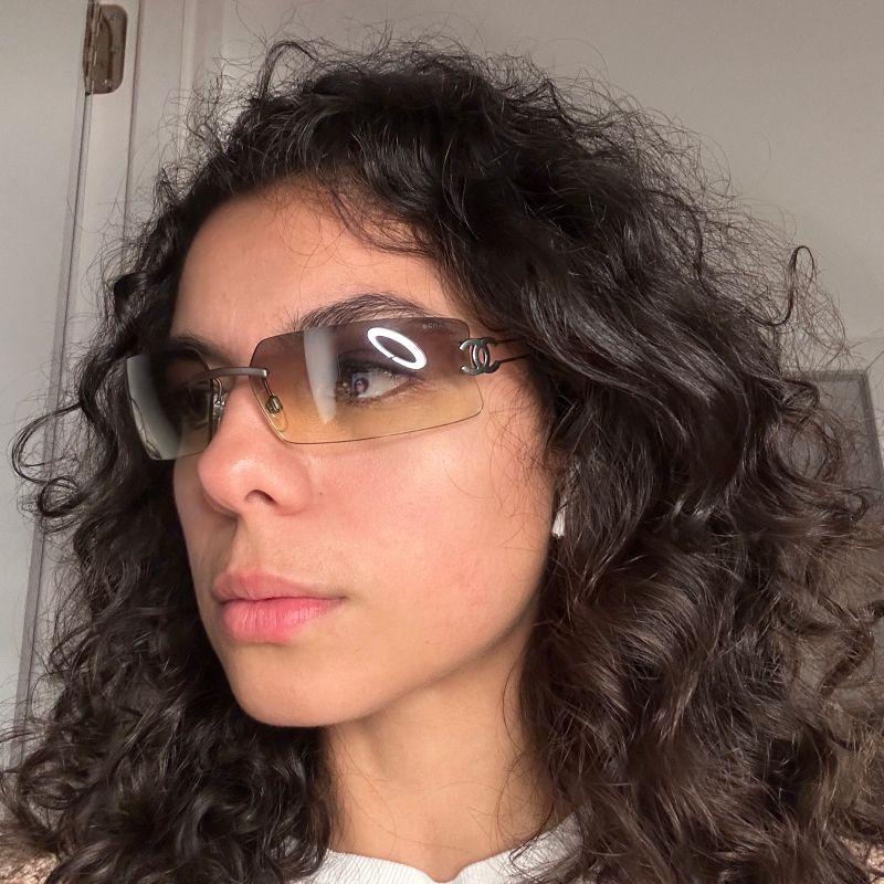 Óculos Chanel Rimless Vintage Y2k | Chanel Usado 103303338 | enjoei