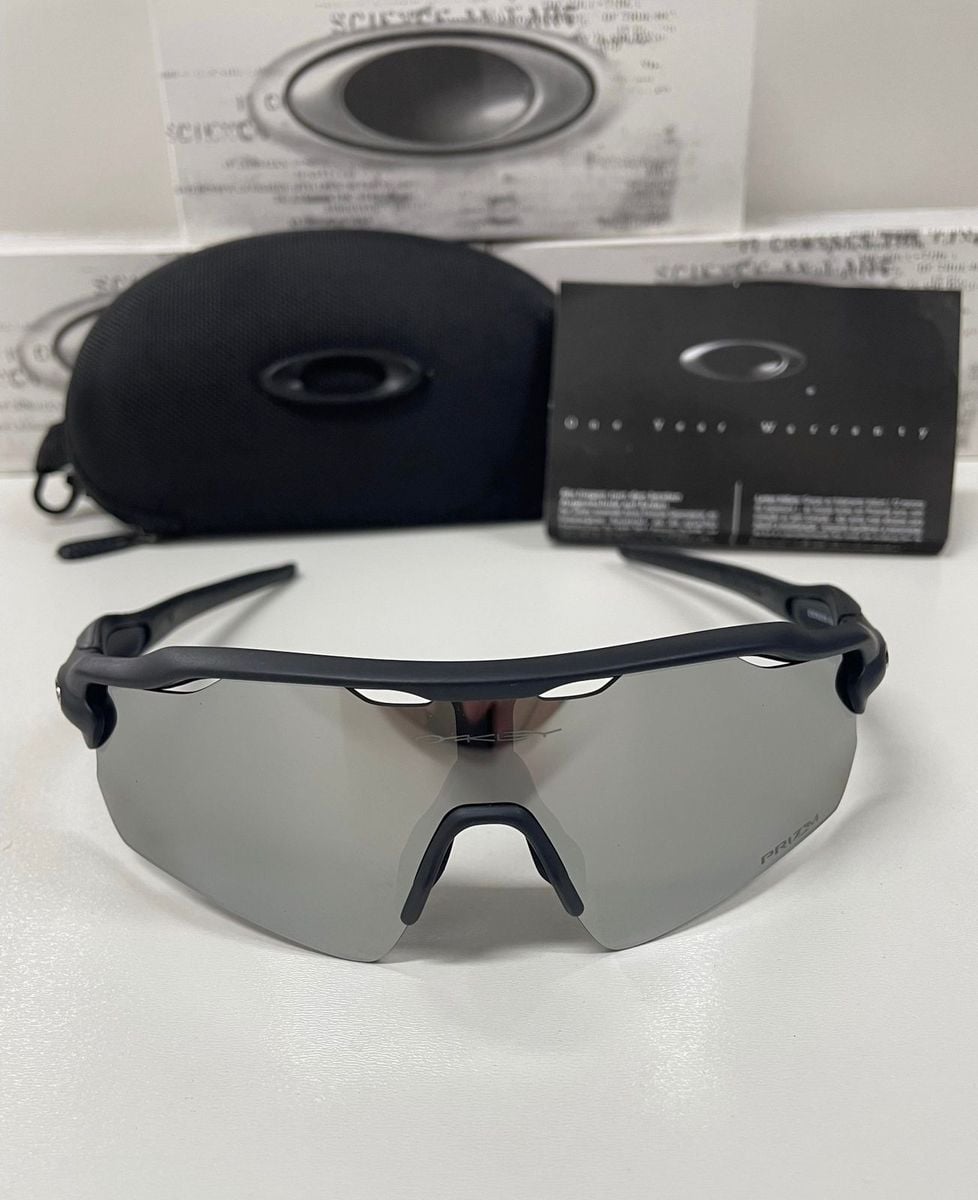 Óculos de Corrida Oakley Radar Ev Liquid Metal Lentes Antirreflexos ...