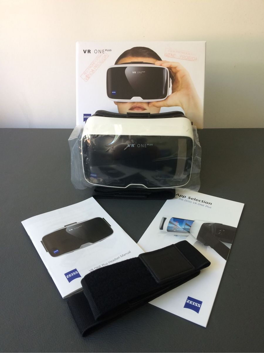 Oculos De Realidade Virtual Vr One Plus Item Info Eletro Zeiss Nunca Usado Enjoei
