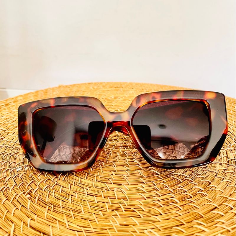 Óculos de Sol Shein Animal Print - Acessórios Femininos | Óculos Feminino  Shein Nunca Usado 80131145 | enjoei