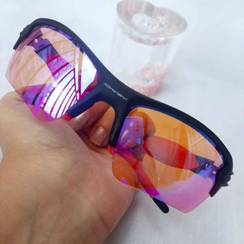 Óculos de Sol Oakley Flak Jacket 2.0 Rosa/Preta Lentes Prizm Top