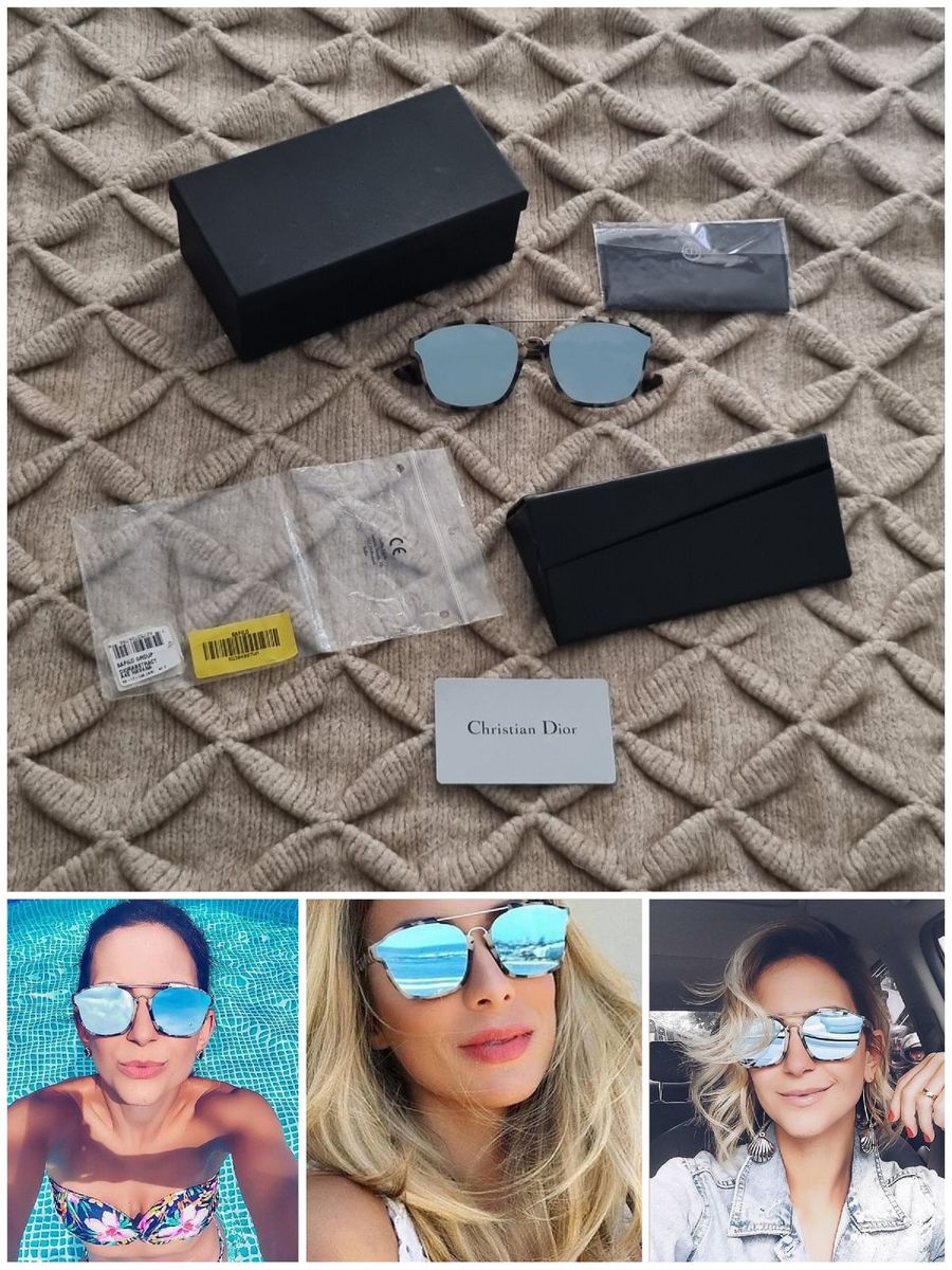 Oculos de Sol Dior Abstract Havana Christian Dior Usado 110072474 enjoei