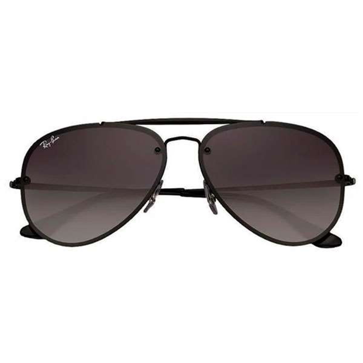 Óculos de Sol Feminino Ray Ban Blaze Aviador Rb3584 Preto Original Promoção Óculos Feminino