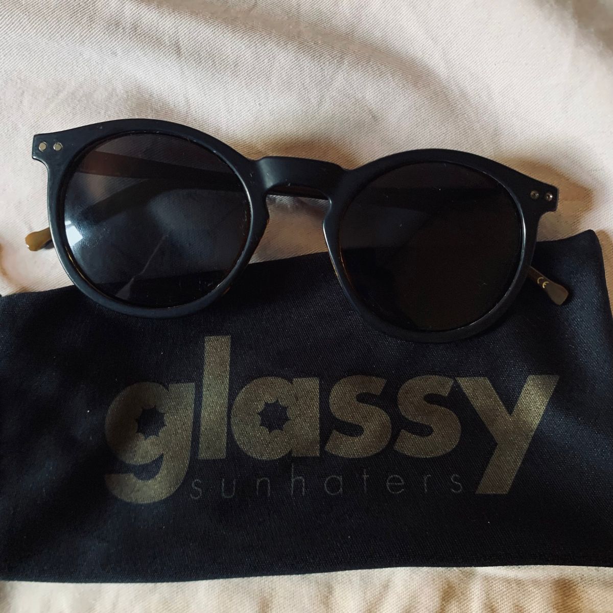 Glassy Sunhaters Biebel, Black/Zebra main image 0