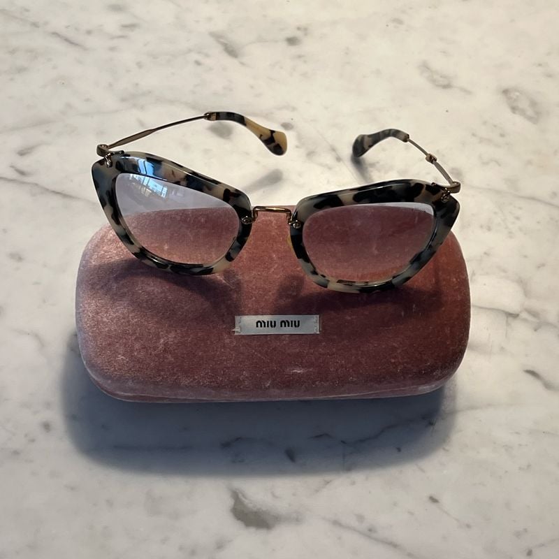 Oculos de Sol Miu Miu Smu10n Miu Miu Nunca Usado 106824017 enjoei