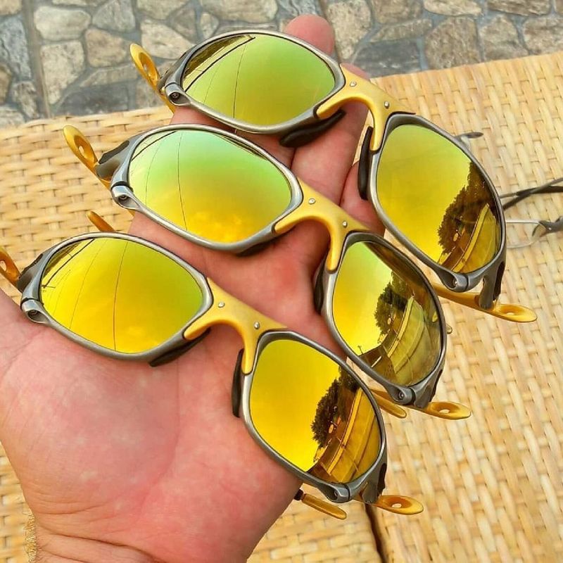 Óculos de sol da Oakley Juliet Lente Dourada