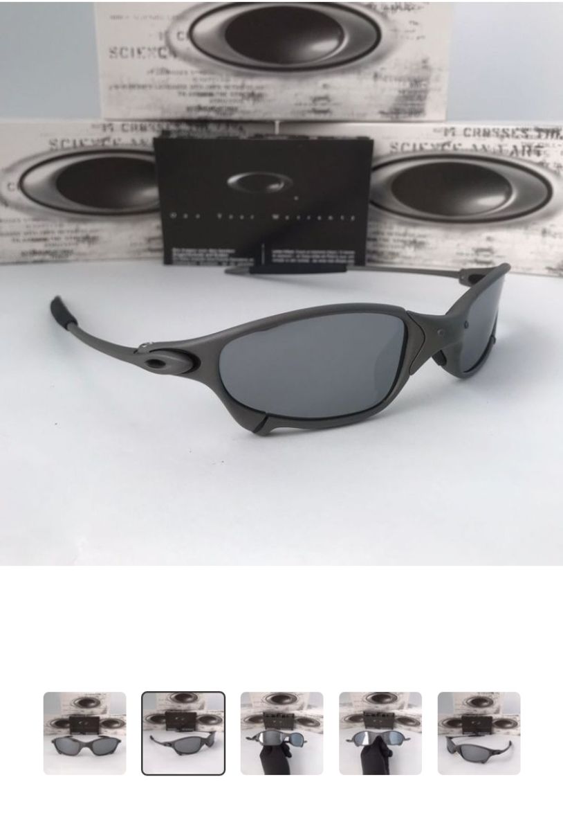 Oakley Juliet Preto Original, Lentes Espelhadas Pouco Uso - Oportunidade |  Óculos Masculino Oakley Usado 19562154 | enjoei