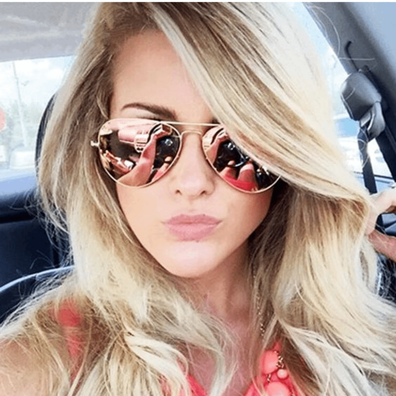 Óculos de Sol Ray Ban Aviador Rosa Espelhado Feminino Importado Óculos  Feminino Ray Ban Nunca Usado 79370530 enjoei