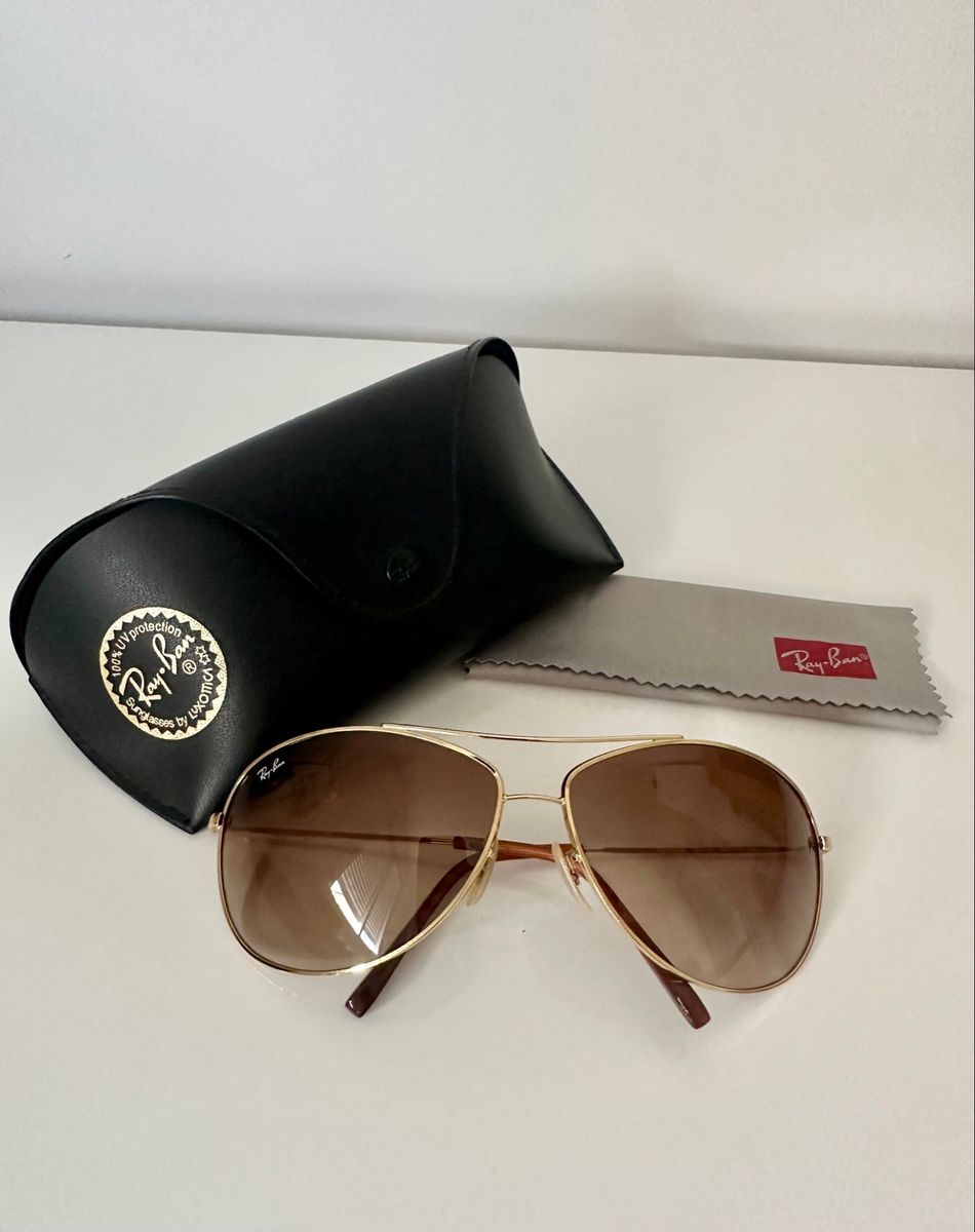 Oculos de Sol Ray Ban Rb 3454e Oculos Feminino Ray Ban Usado 87356344 enjoei