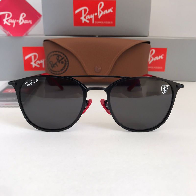 Óculos de Sol Ray Ban Rb3601 Black Ferrari Lentes Polarizadas Anti-Reflexos, Óculos Masculino Ray-Ban Usado 95323700