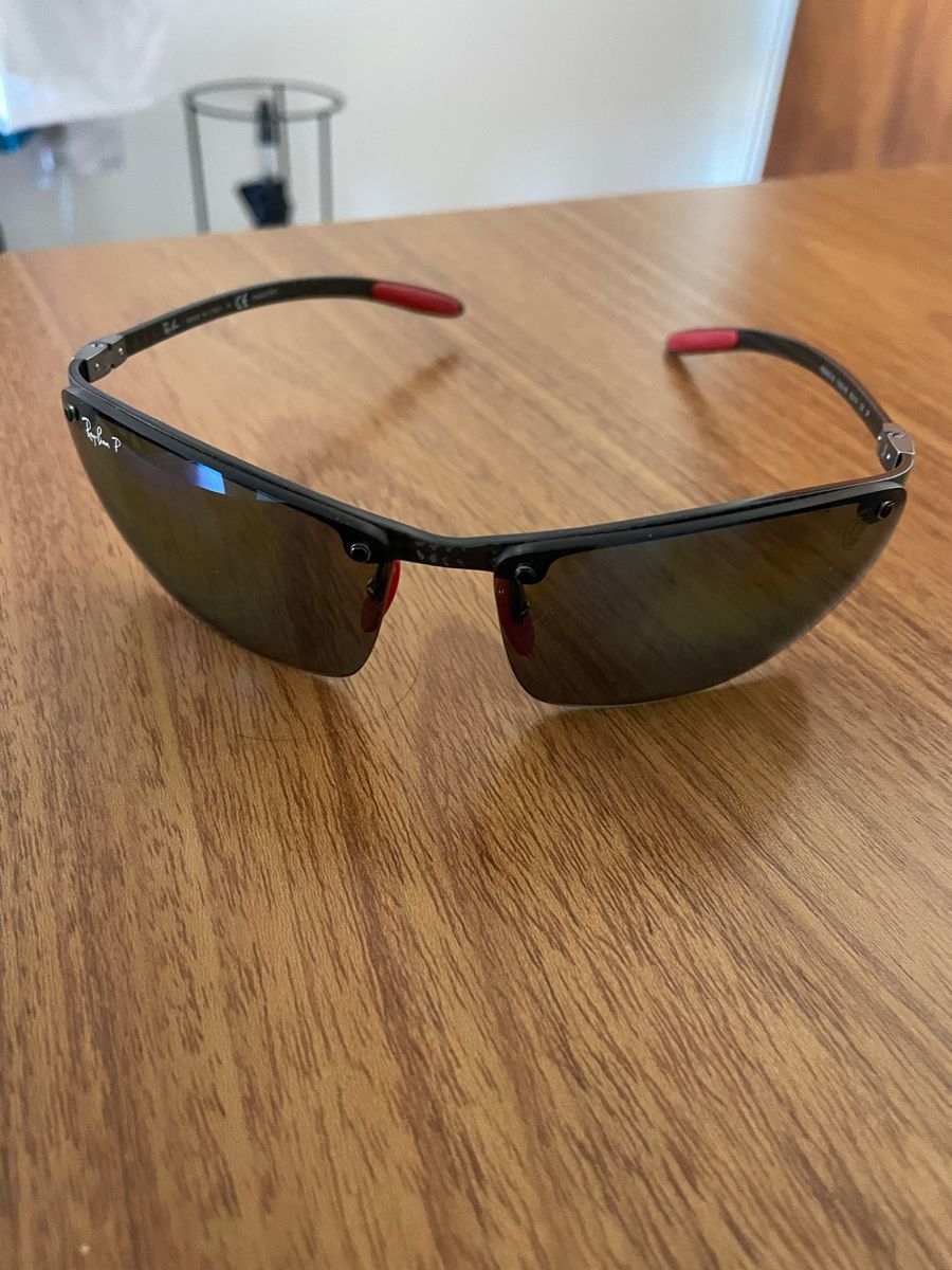 Óculos de Sol Ray-ban Scuderia Ferrari Rb8305m Original | Óculos ...