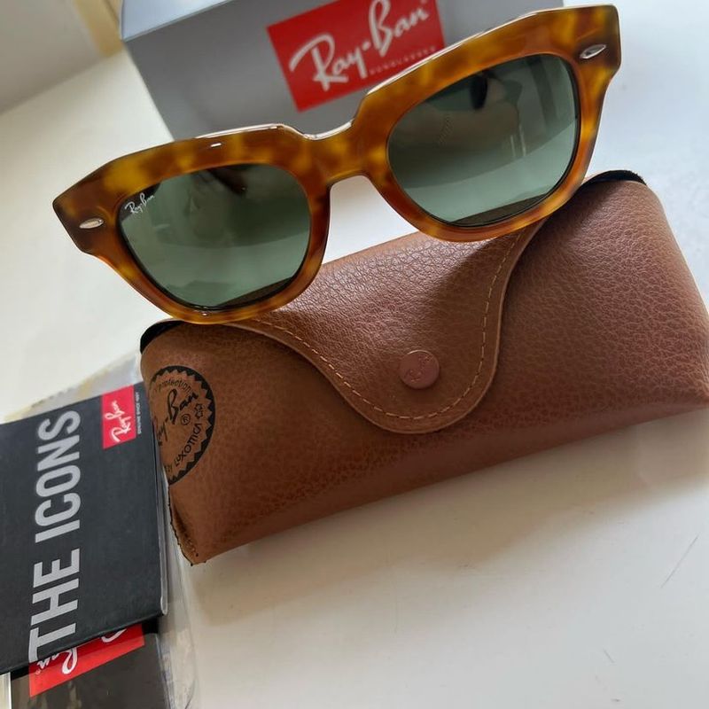 Ray ban state online street verdes