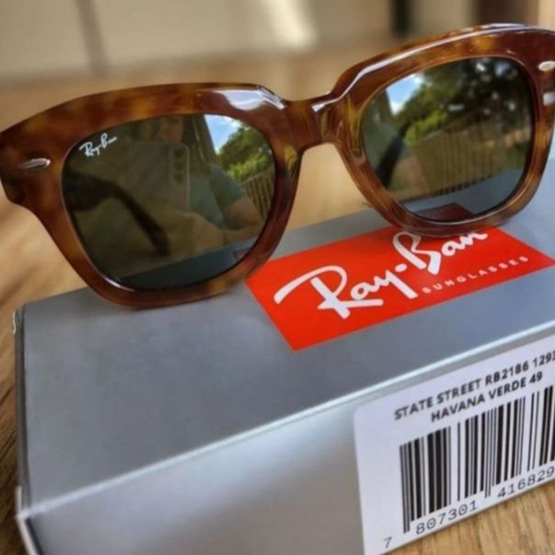 Ray ban state online street verdes